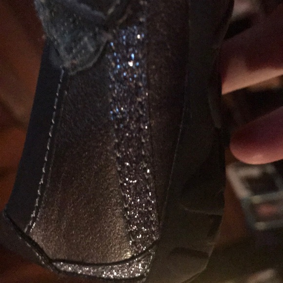 Size 13 Charcoal colored dress flats - Picture 2 of 2